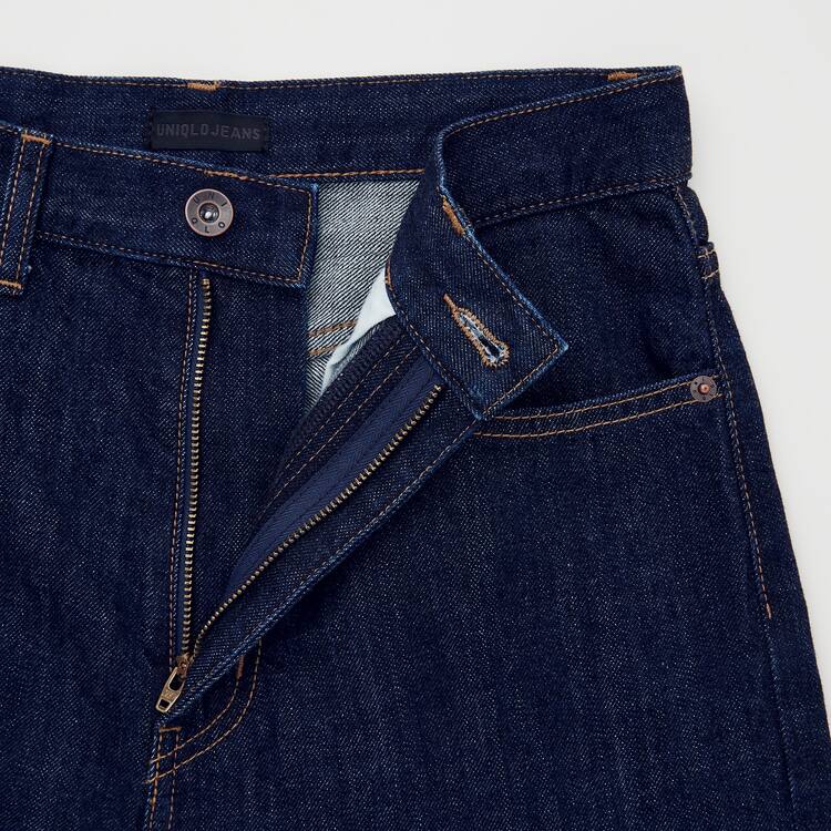 Uniqlo Peg High Rise Ankle Length (Long) (2021 Season) Džínsy Damske Námornícka Modrá | NVJEPS-324
