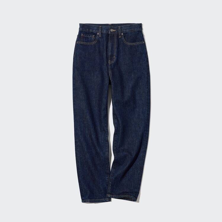 Uniqlo Peg High Rise Džínsy Damske Námornícka Modrá | IFXBKN-285