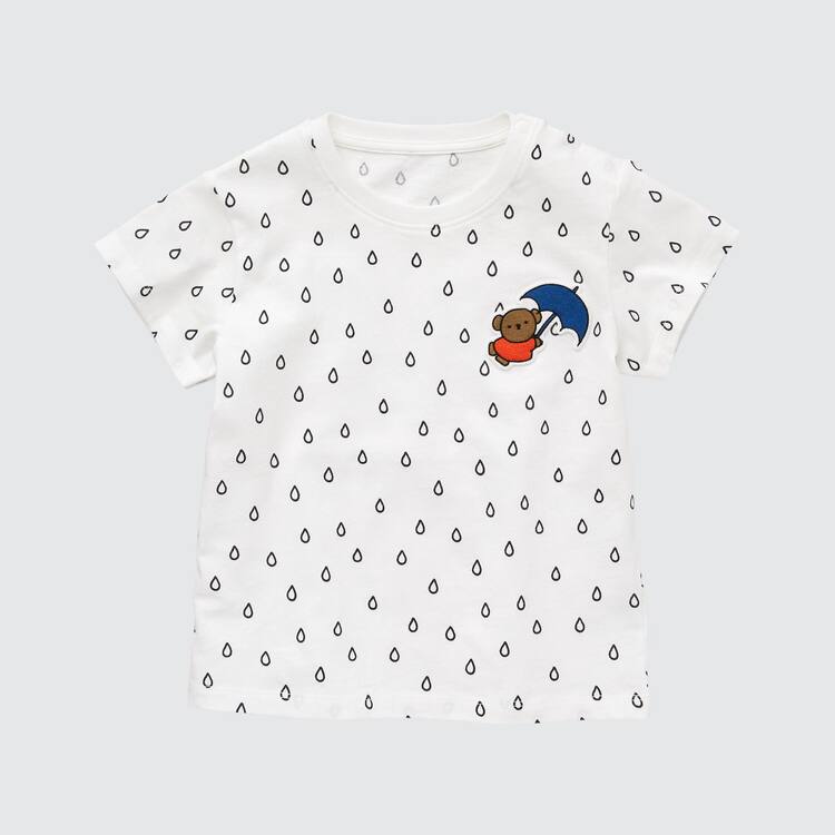 Uniqlo Picturebook Ut Grafika Tricko Pre Babatka Biele | PEBSQJ-976