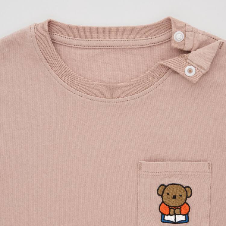 Uniqlo Picturebook Ut Grafika Tricko Pre Babatka Hnede | RZEBVI-564