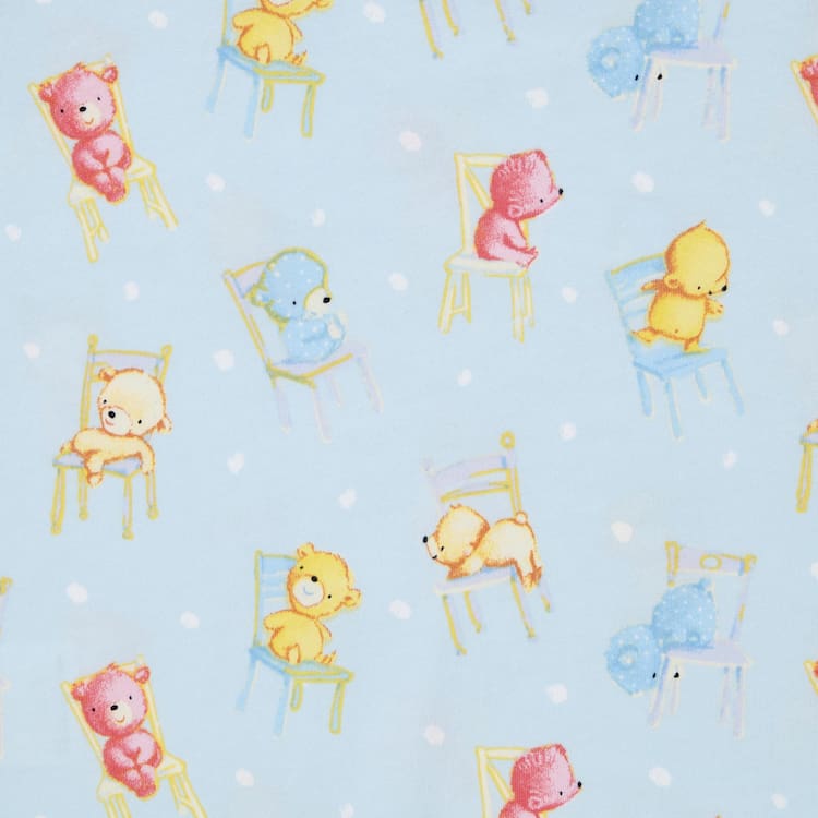 Uniqlo Picturebook Ut Grafika Tricko Pre Babatka Svetlo Modre | YFEDZB-856