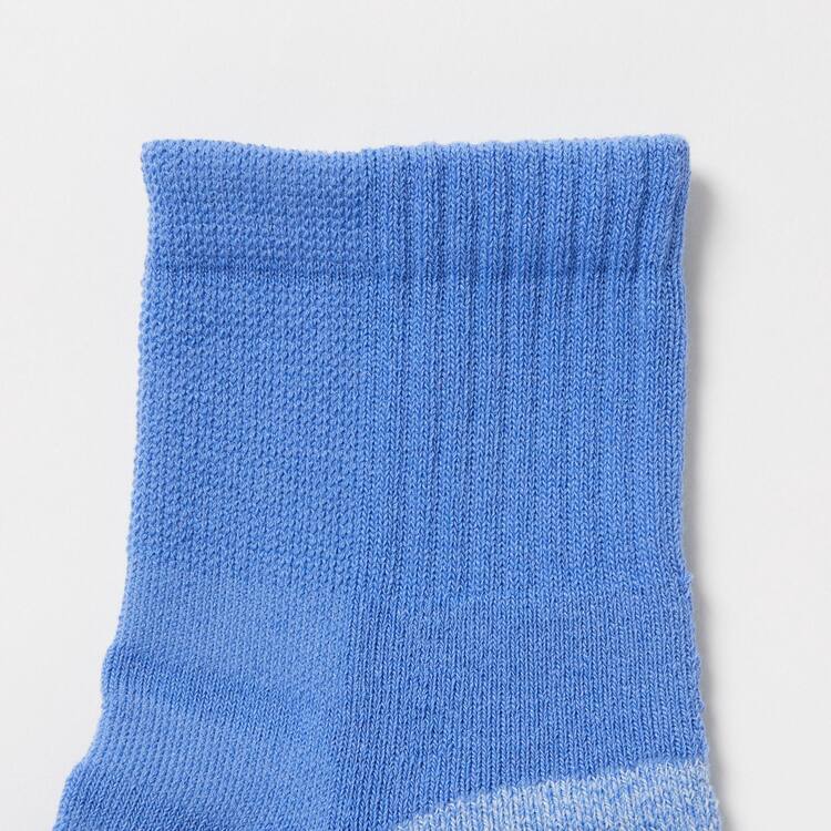 Uniqlo Pile Colour Block Sports Half Ponozky Panske Modre | RIBVFJ-974