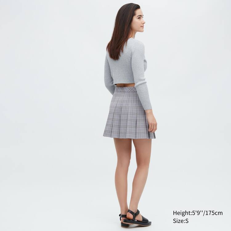Uniqlo Plisované Mini Sukne Damske Siva | EOMAXC-413