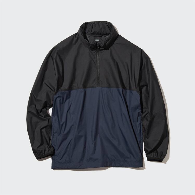 Uniqlo Pocketable Uv Protection Anorak Bundy Panske Čierne | QEICJF-708