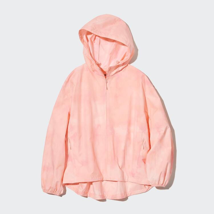 Uniqlo Pocketable Uv Protection (Pattern) Parka Damske Ruzove | PYZUHQ-769
