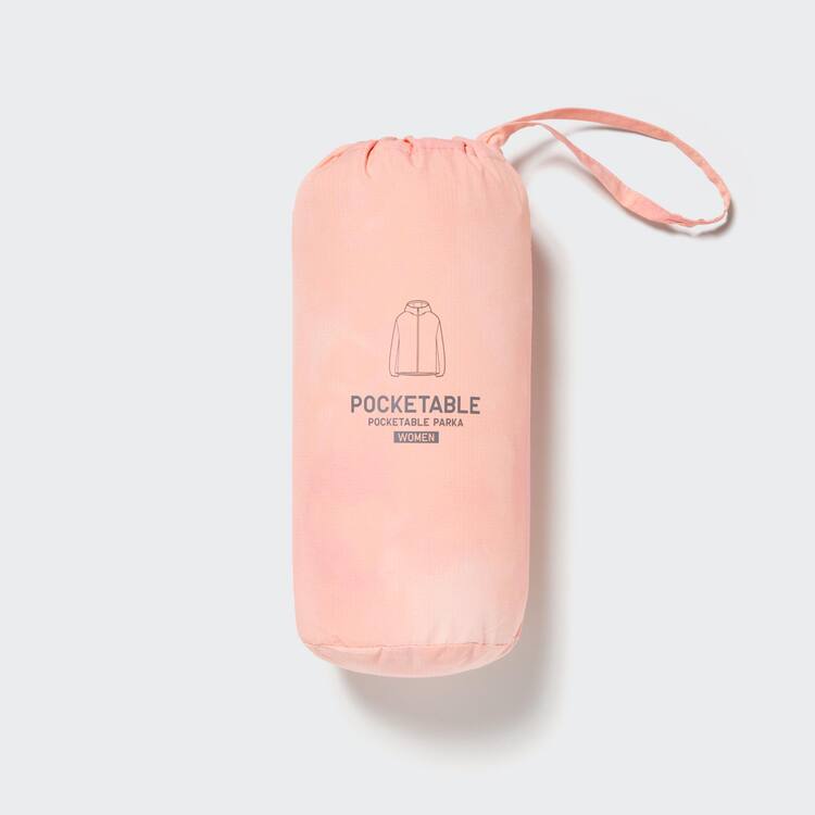 Uniqlo Pocketable Uv Protection (Pattern) Parka Damske Ruzove | PYZUHQ-769