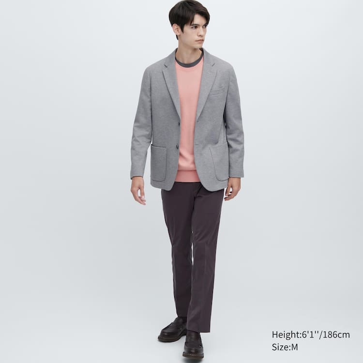 Uniqlo Pohodlie Obleky Panske Siva | TYHBJN-835