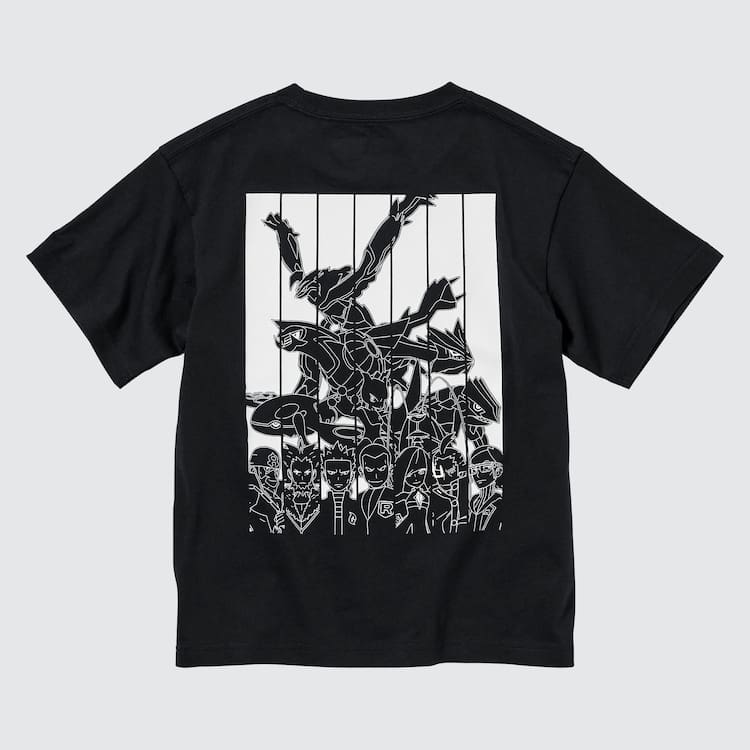 Uniqlo Pokemon Ut Grafika Tricko Detske Čierne | NVECTW-671