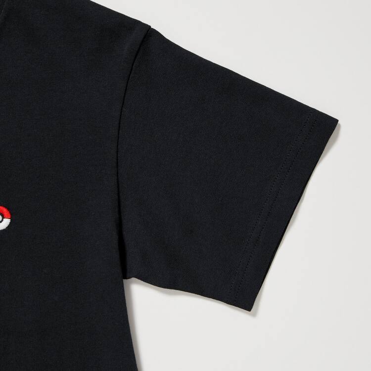 Uniqlo Pokemon Ut Grafika Tricko Detske Čierne | NVECTW-671