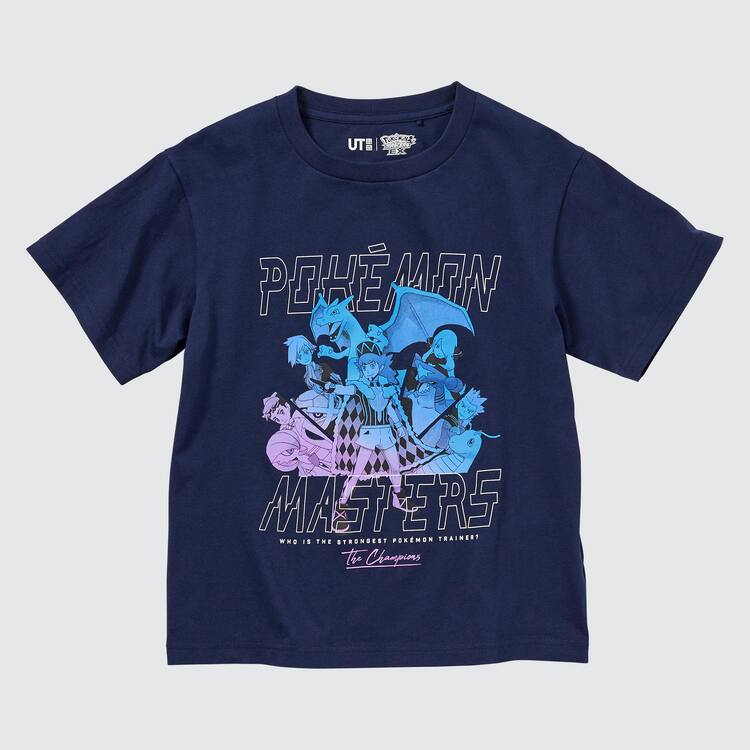 Uniqlo Pokemon Ut Grafika Tricko Detske Námornícka Modrá | ZWXJTL-402