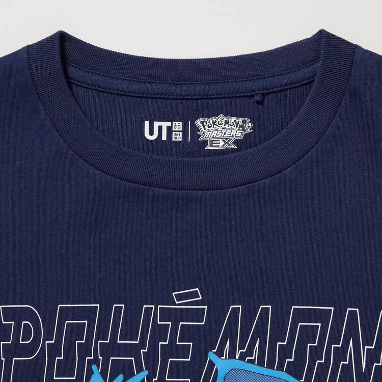 Uniqlo Pokemon Ut Grafika Tricko Detske Námornícka Modrá | ZWXJTL-402