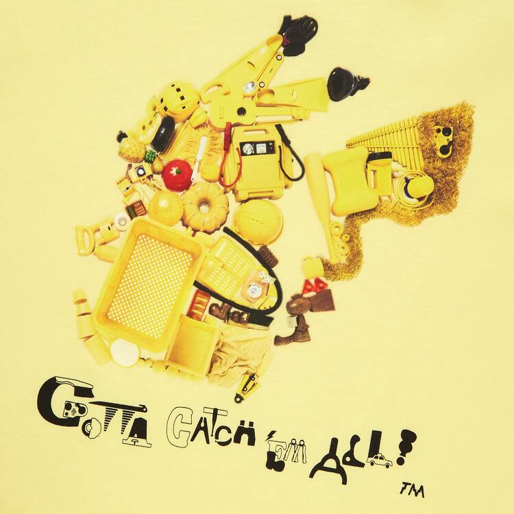 Uniqlo Pokémon Meets Artist Ut Grafika Tricko Detske Žlté | EQVWLC-870