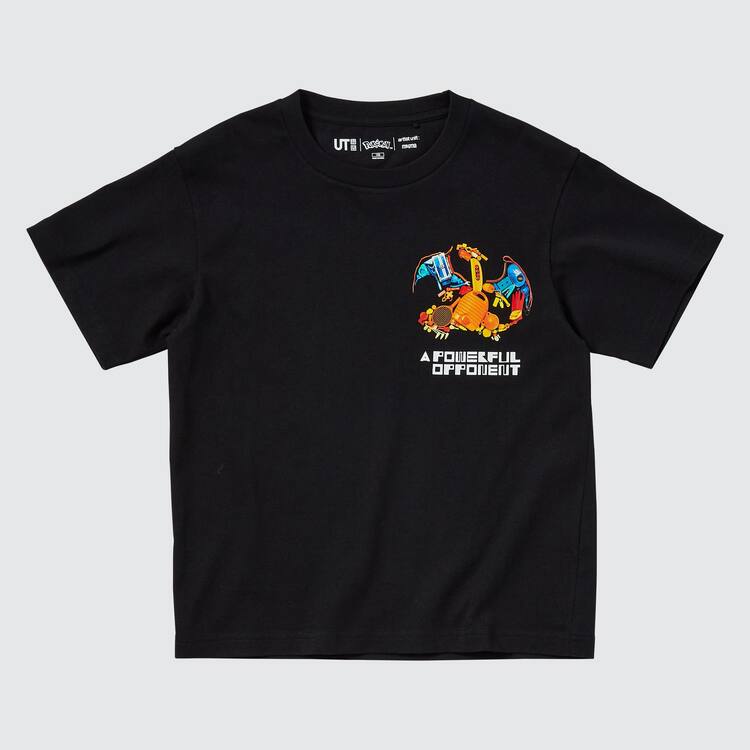 Uniqlo Pokémon Meets Artist Ut Grafika Tricko Detske Čierne | HWUSZM-370