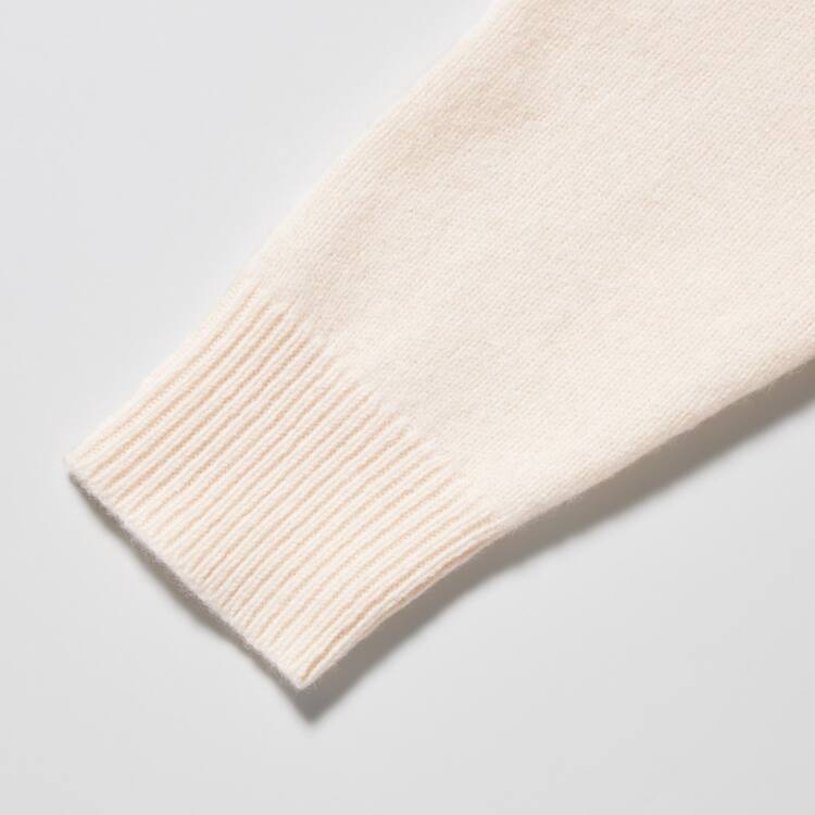 Uniqlo Premium Lambswool Turtleneck Jumpers Panske Biele | ZFRXMD-904