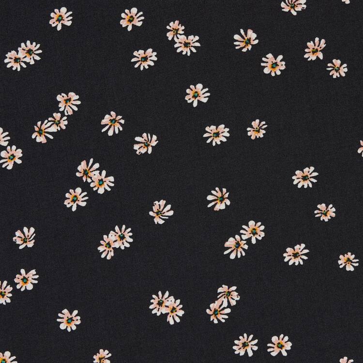Uniqlo Printed V Neck Flared Long Sleeved Saty Damske Čierne | LGVRON-371