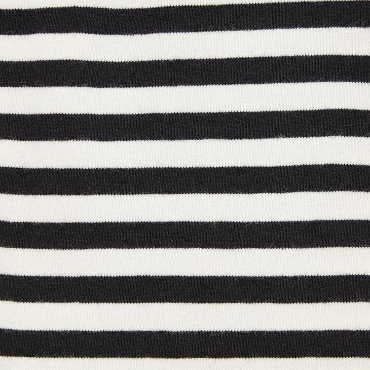 Uniqlo Pruhované Leginy Pre Babatka Čierne | LJSZNX-018
