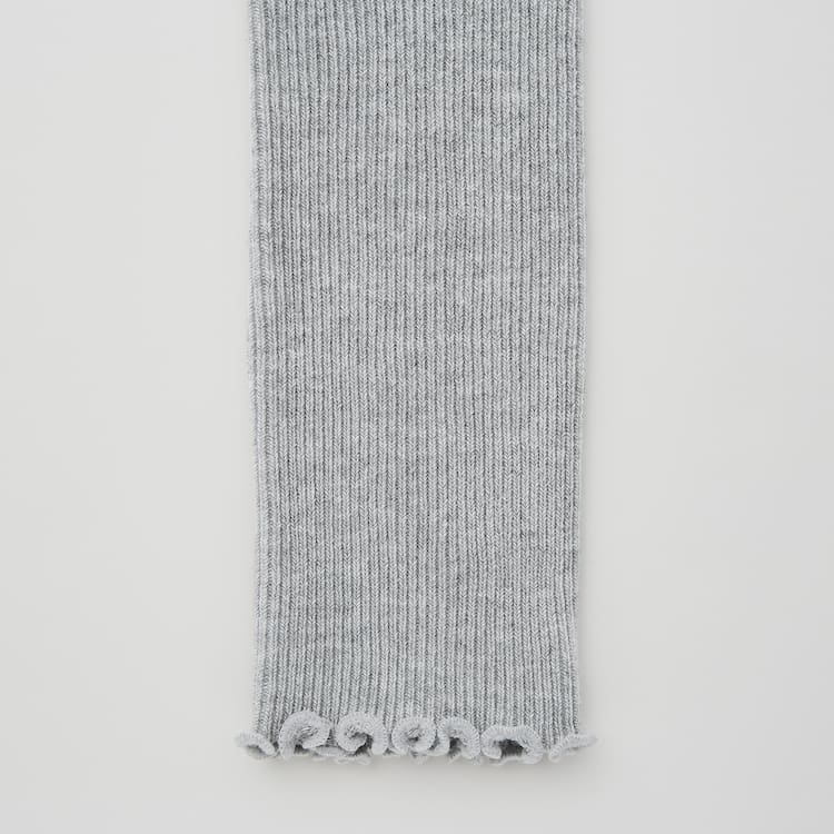 Uniqlo Rebrovaný Ankle Length (2021 Season) Leginy Detske Siva | DXMWVG-581