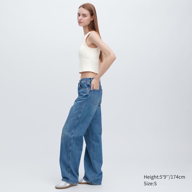 Uniqlo Rebrovaný Cropped Bez Rukavov Podprsenky Damske Biele | RQDAVM-384