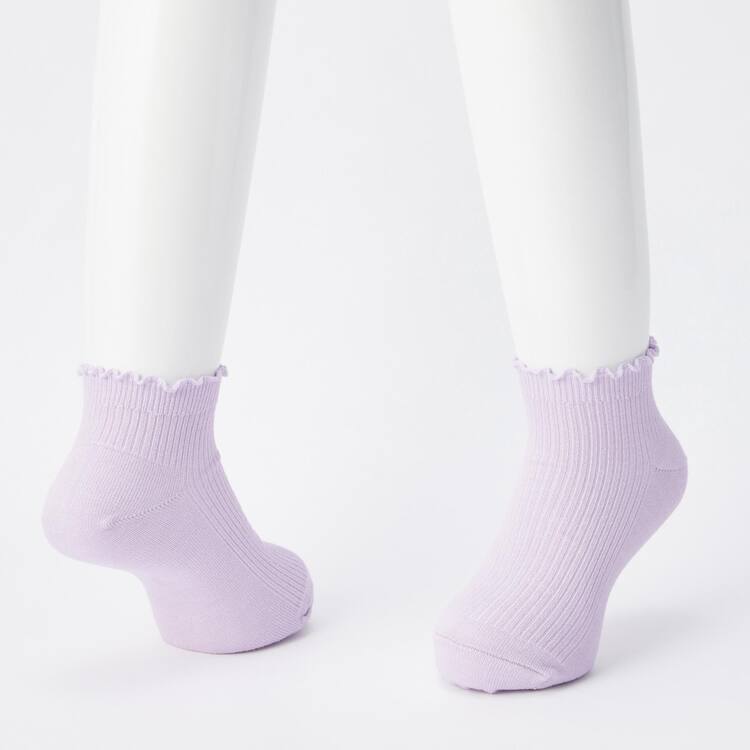 Uniqlo Rebrovaný Kratke (Three Pairs) Ponozky Detske Ruzove Zelene Siva | HFSCEO-829