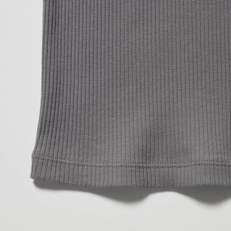 Uniqlo Rebrovaný Topy Damske Siva | NUEXPG-907