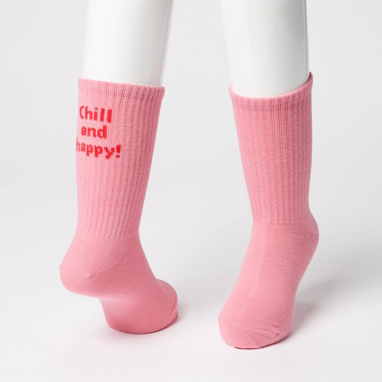 Uniqlo Regular (Three Pairs) Ponozky Detske Ruzove Žlté | LYZPET-137