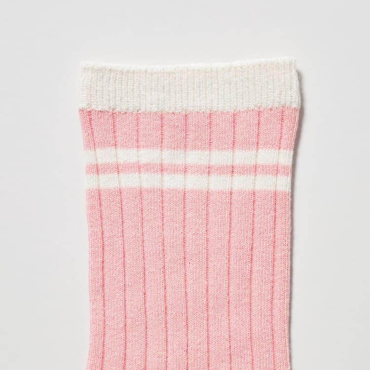 Uniqlo Regular (Three Pairs) Ponozky Detske Ruzove Žlté | LYZPET-137