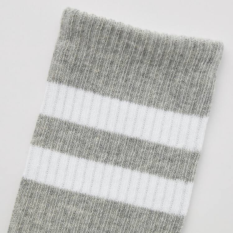Uniqlo Regular (Three Pairs) Ponozky Detske Biele Siva Čierne | QHXTOB-632