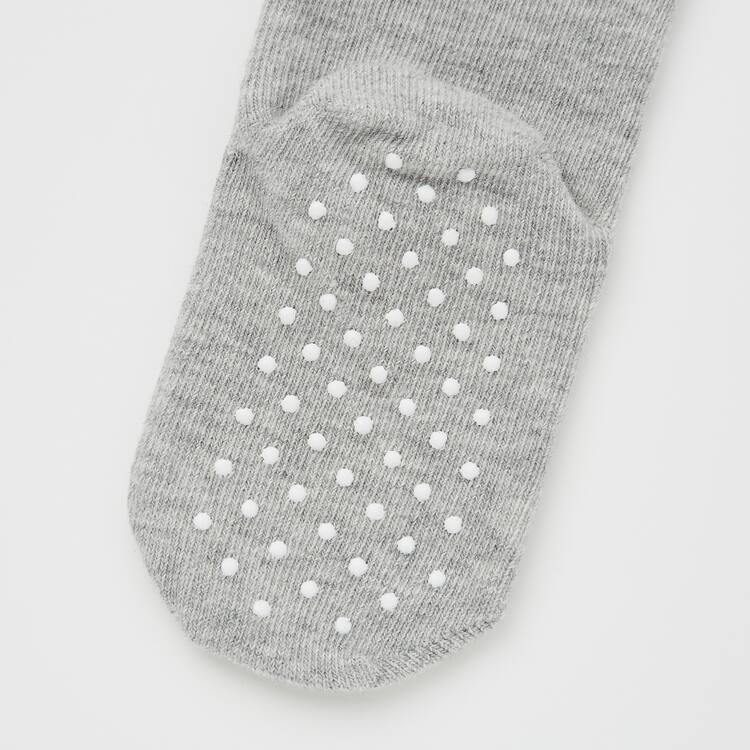 Uniqlo Regular (Two Pairs) Ponozky Pre Babatka Siva Biele | NZHBQV-281