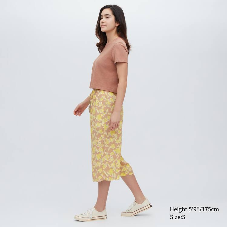 Uniqlo Relaco 3/4 Loungewear Damske Žlté | UOVTKS-850