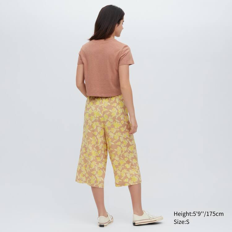Uniqlo Relaco 3/4 Loungewear Damske Žlté | UOVTKS-850