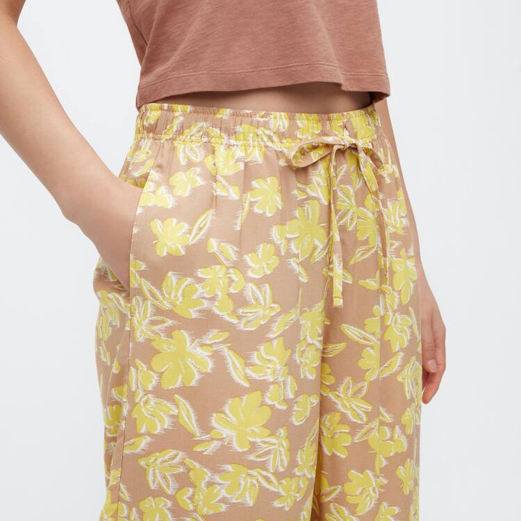 Uniqlo Relaco 3/4 Loungewear Damske Žlté | UOVTKS-850
