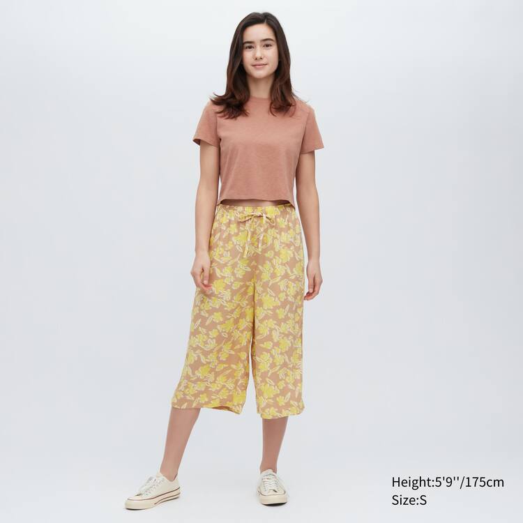 Uniqlo Relaco 3/4 Loungewear Damske Žlté | UOVTKS-850
