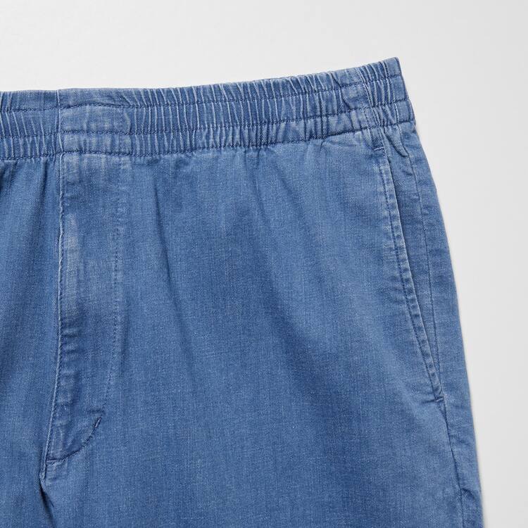 Uniqlo Relaxed Fit Ankle Length Nohavice Panske Modre | UJCAIZ-608