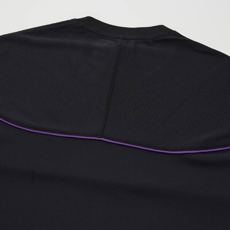 Uniqlo Roger Federer Dry-ex Us 2021 (2021 Season) Polokosele Panske Čierne | ATBJFS-520