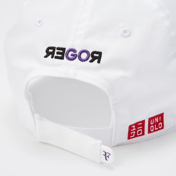 Uniqlo Roger Federer Rf Us 2021 (2021 Season) Caps Panske Biele | UDOIZC-168