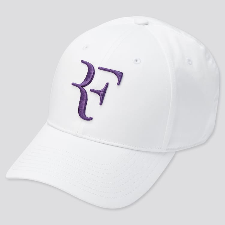 Uniqlo Roger Federer Rf Us 2021 (2021 Season) Caps Panske Biele | UDOIZC-168