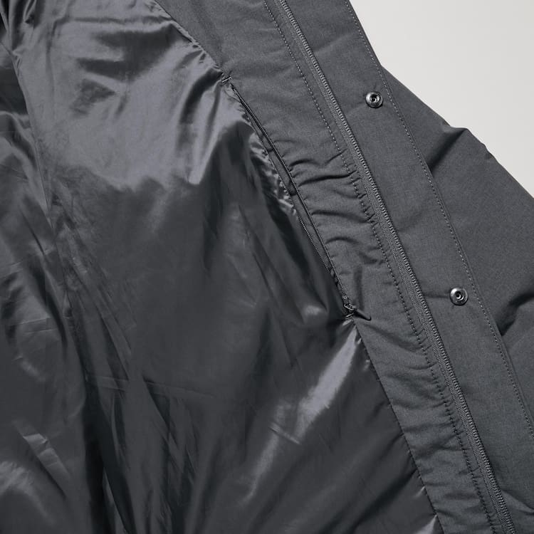Uniqlo Seamless Down Kabáty Panske Siva | BATGMR-205