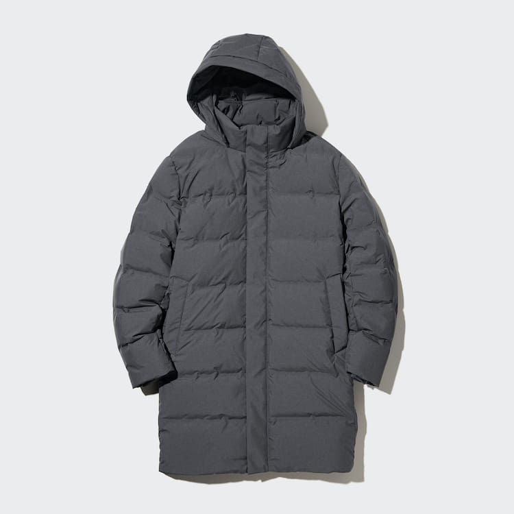 Uniqlo Seamless Down Kabáty Panske Siva | BATGMR-205