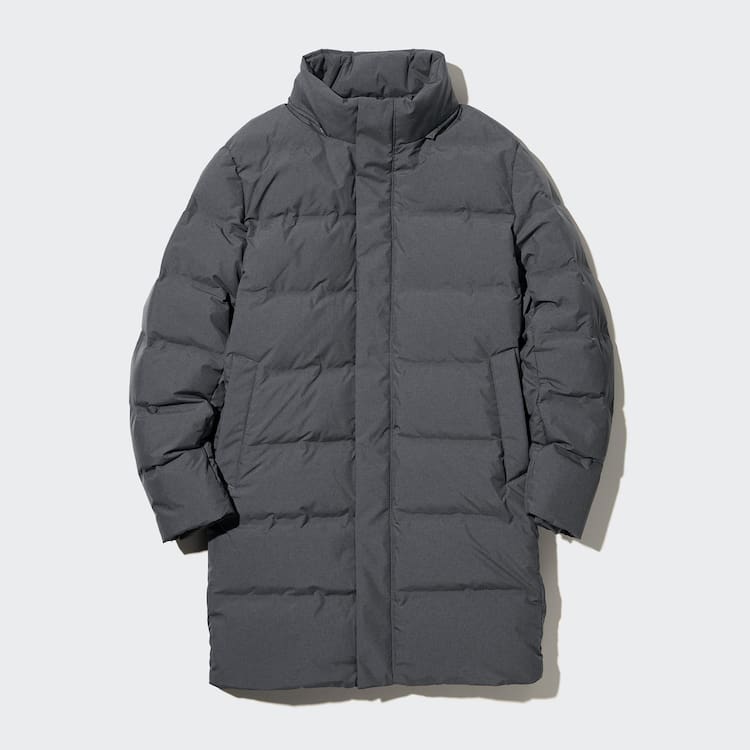 Uniqlo Seamless Down Kabáty Panske Siva | BATGMR-205