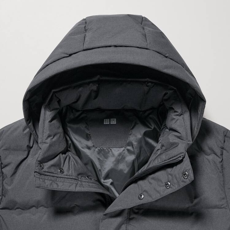 Uniqlo Seamless Down Kabáty Panske Siva | BATGMR-205