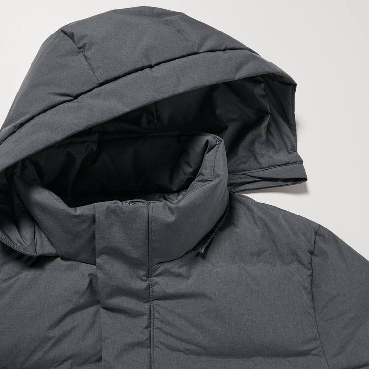 Uniqlo Seamless Down Kabáty Panske Siva | BATGMR-205
