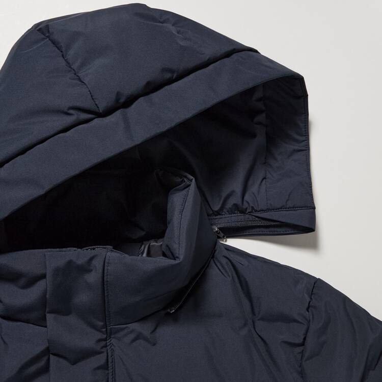 Uniqlo Seamless Down Long Kabáty Panske Čierne | OFHRSJ-604