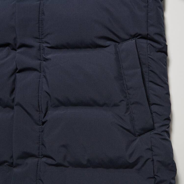 Uniqlo Seamless Down Long Kabáty Panske Čierne | OFHRSJ-604