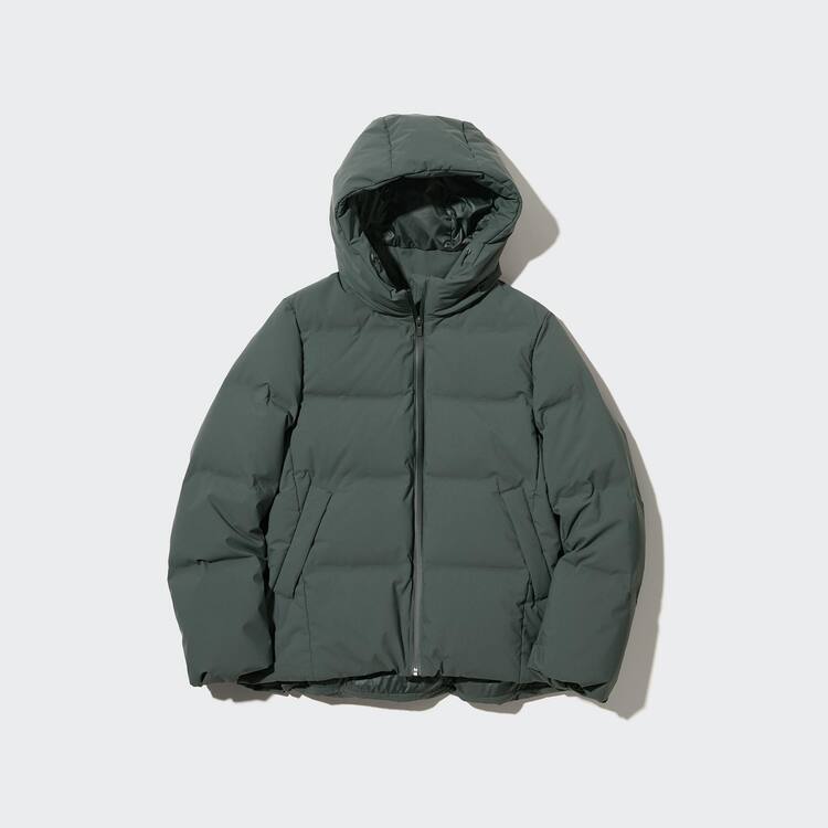 Uniqlo Seamless Down Parka Damske Olivovo Zelená | VWUAGB-176