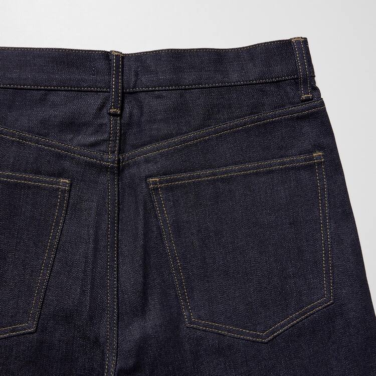 Uniqlo Selvedge Regular Fit Džínsy Panske Námornícka Modrá | PLIROE-624