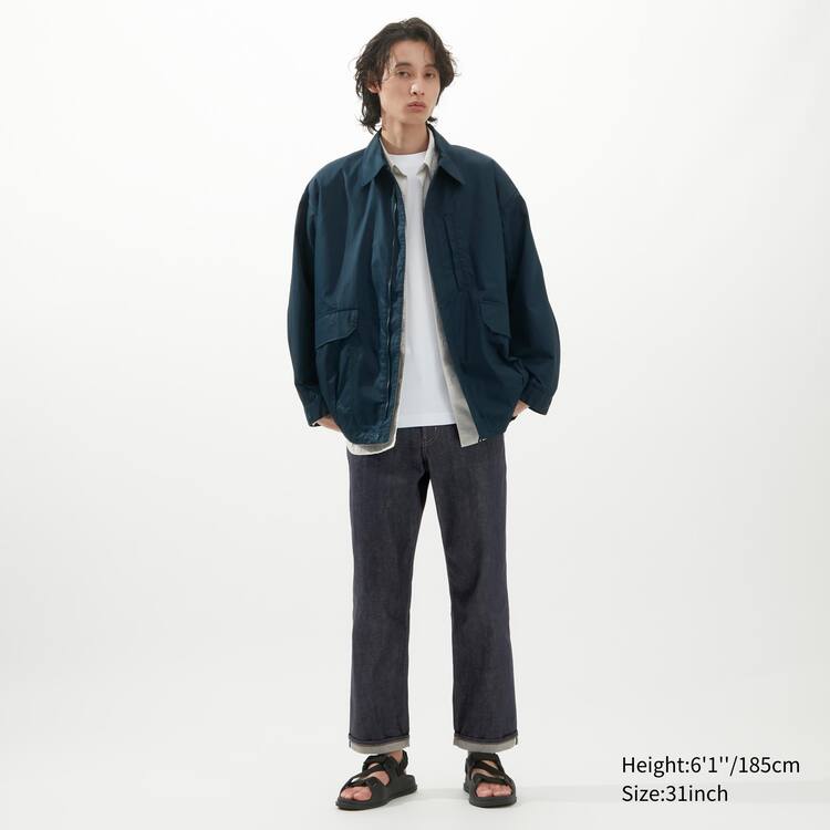 Uniqlo Selvedge Regular Fit Džínsy Panske Námornícka Modrá | PLIROE-624