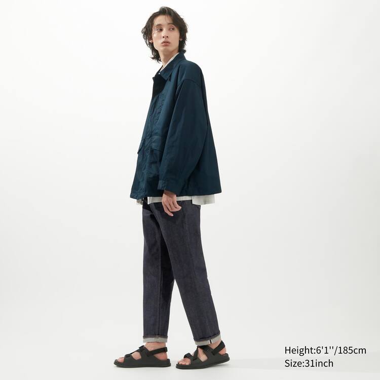 Uniqlo Selvedge Regular Fit Džínsy Panske Námornícka Modrá | PLIROE-624