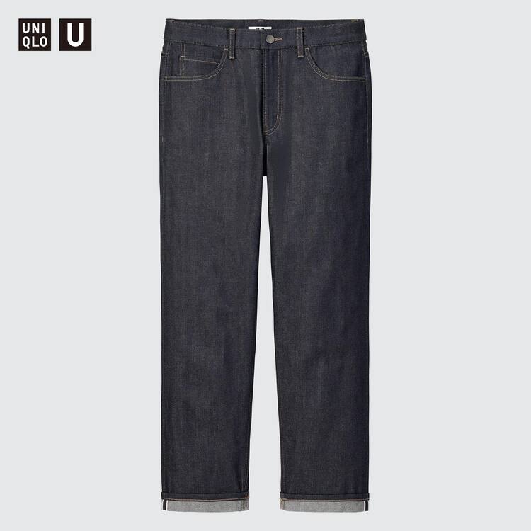 Uniqlo Selvedge Regular Fit Džínsy Panske Námornícka Modrá | PLIROE-624