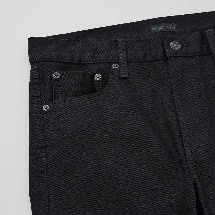 Uniqlo Selvedge Stretch Slim Fit (2021 Season) Džínsy Panske Námornícka Modrá | WJOMDV-890
