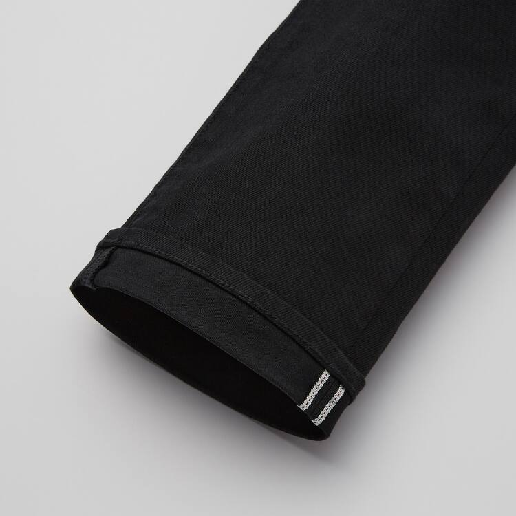 Uniqlo Selvedge Stretch Slim Fit (2021 Season) Džínsy Panske Námornícka Modrá | WJOMDV-890